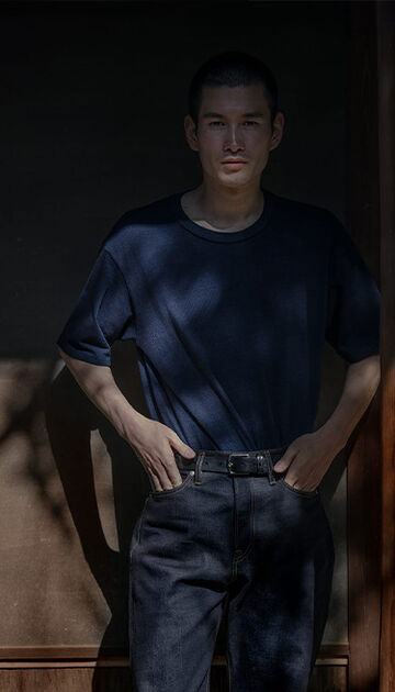 "特濃-TOKUNO BLUE" <br>& MOMOTARO JEANS 