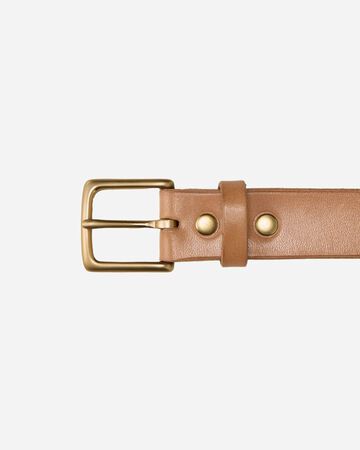 LEATHER BELT - BENZ,BRN, small image number 7