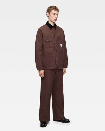 DUCK DOUBLE KNEE PANTS,Marron, large image number 3