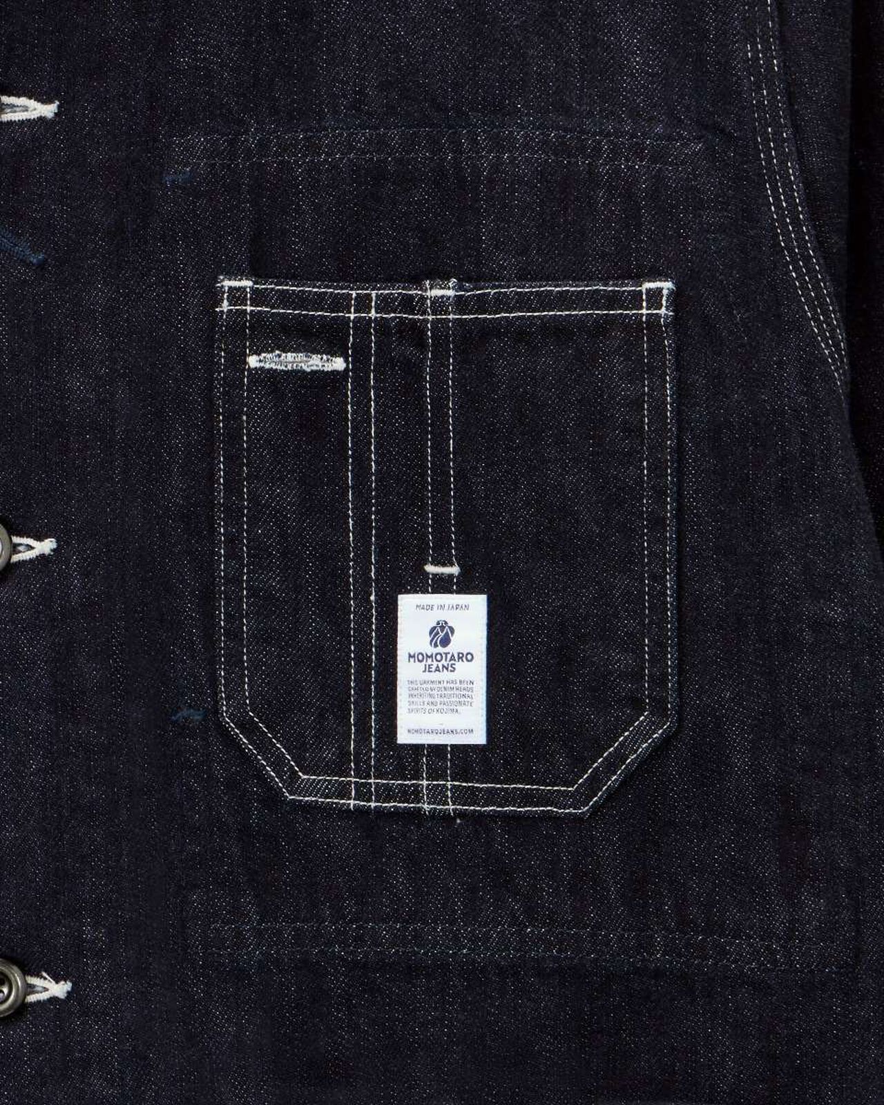 DENIM COVERALL,Indigo, large image number 7
