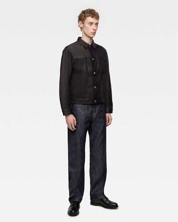 LEATHER JACKET,BLK, small image number 3
