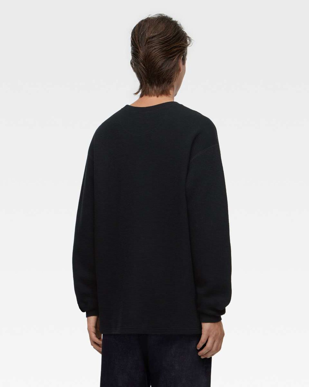 THERMAL L/S TEE,Noir, large image number 2