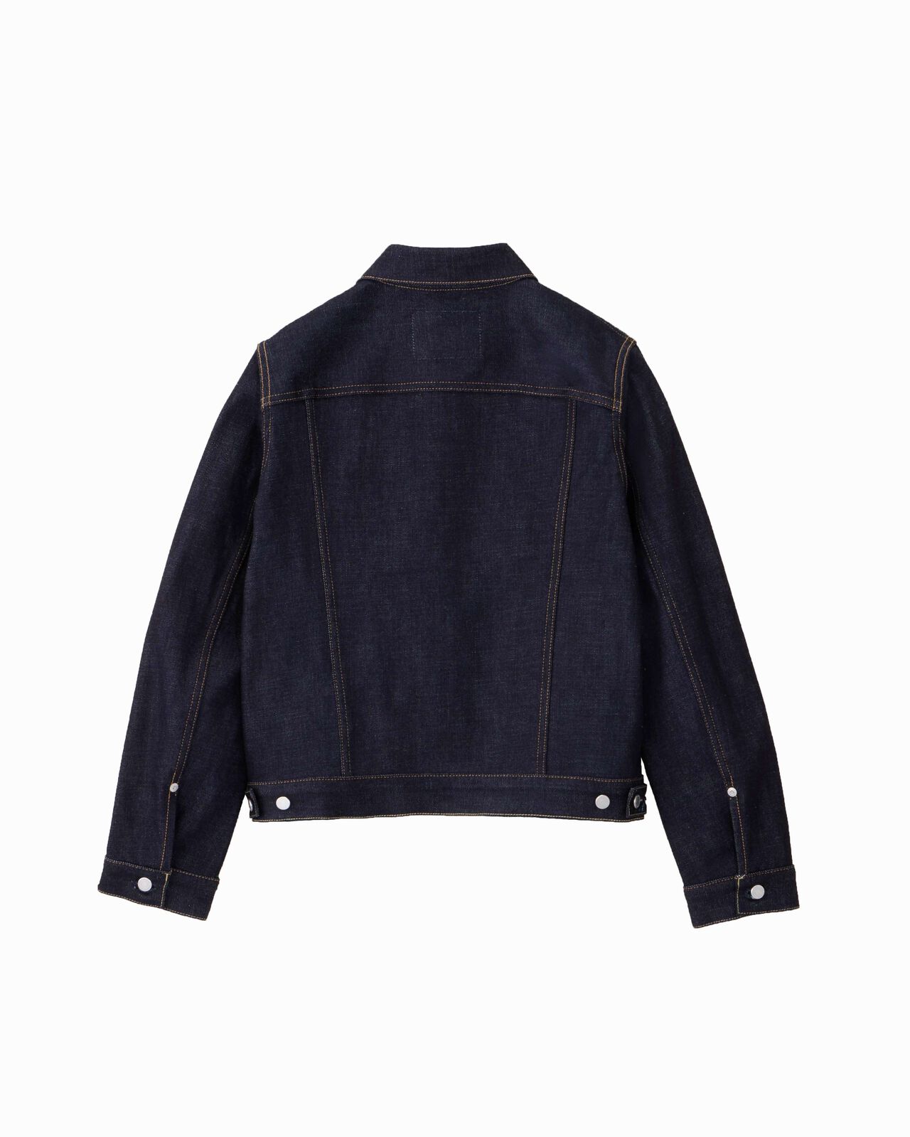 #013 STANDARD DENIM JACKET WOMEN'S 14.7oz,靛藍, large image number 2