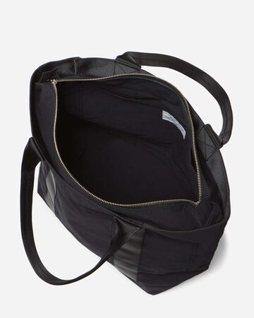 KONBU NYLON TOTE BAG,BLK, small image number 3