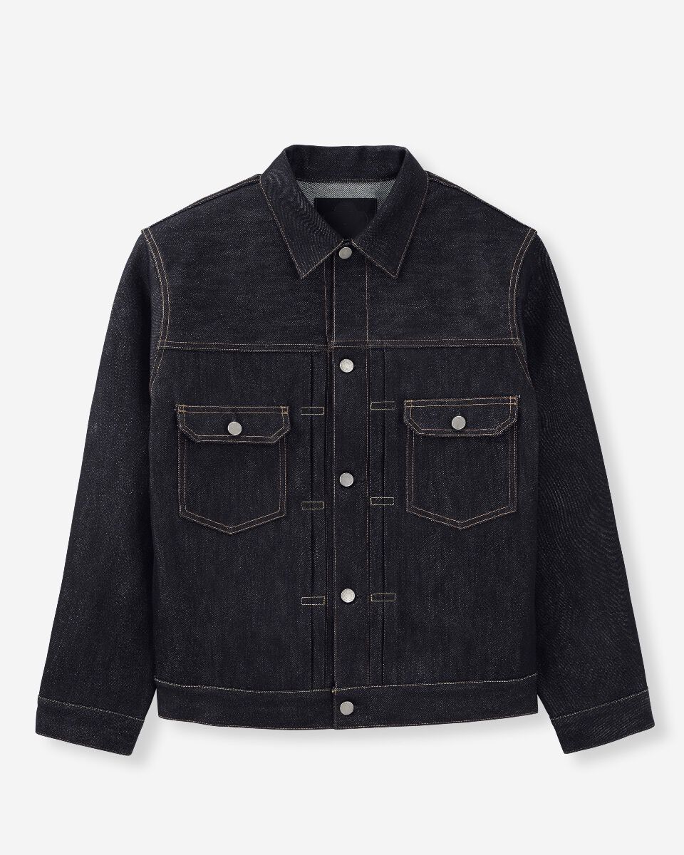 002 SILK DENIM JACKET 15oz