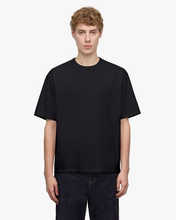 ZIMBABWE COTTON S/S TEE - GHOST SHIP,Black, large image number 0