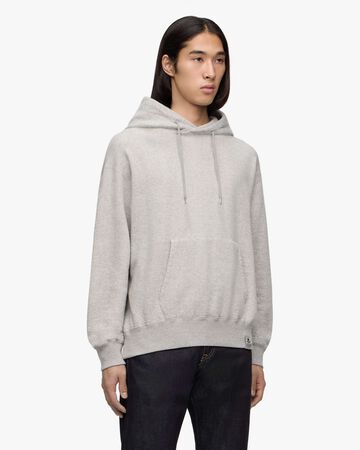 LOOPWHEEL SWEAT HOODY P/O,Grigio, large image number 1