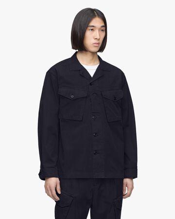 CO×SI L/S SHIRT,Indigo, large image number 1