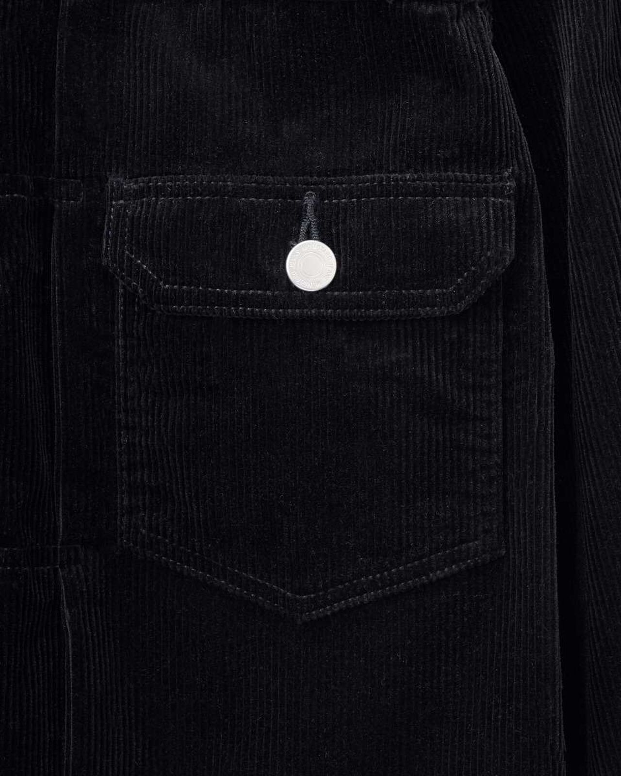 #002 CORDUROY JACKET,BLK, large image number 7