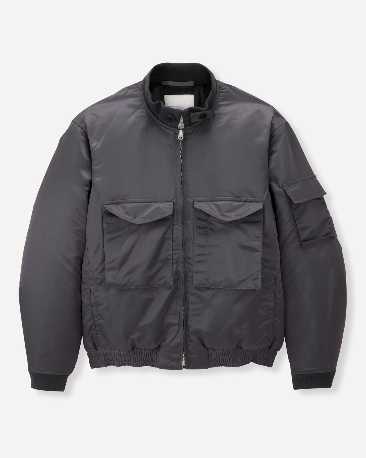 FLIGHT JACKET,Grigio, large image number 6