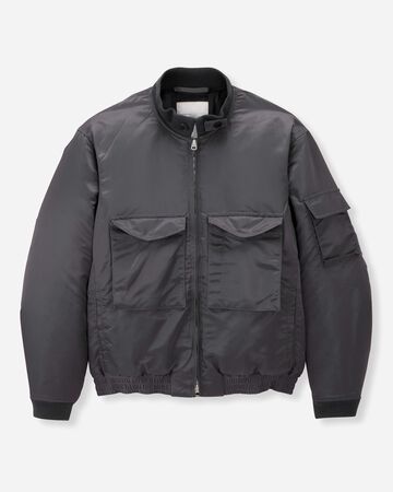 FLIGHT JACKET,Grigio, large image number 6
