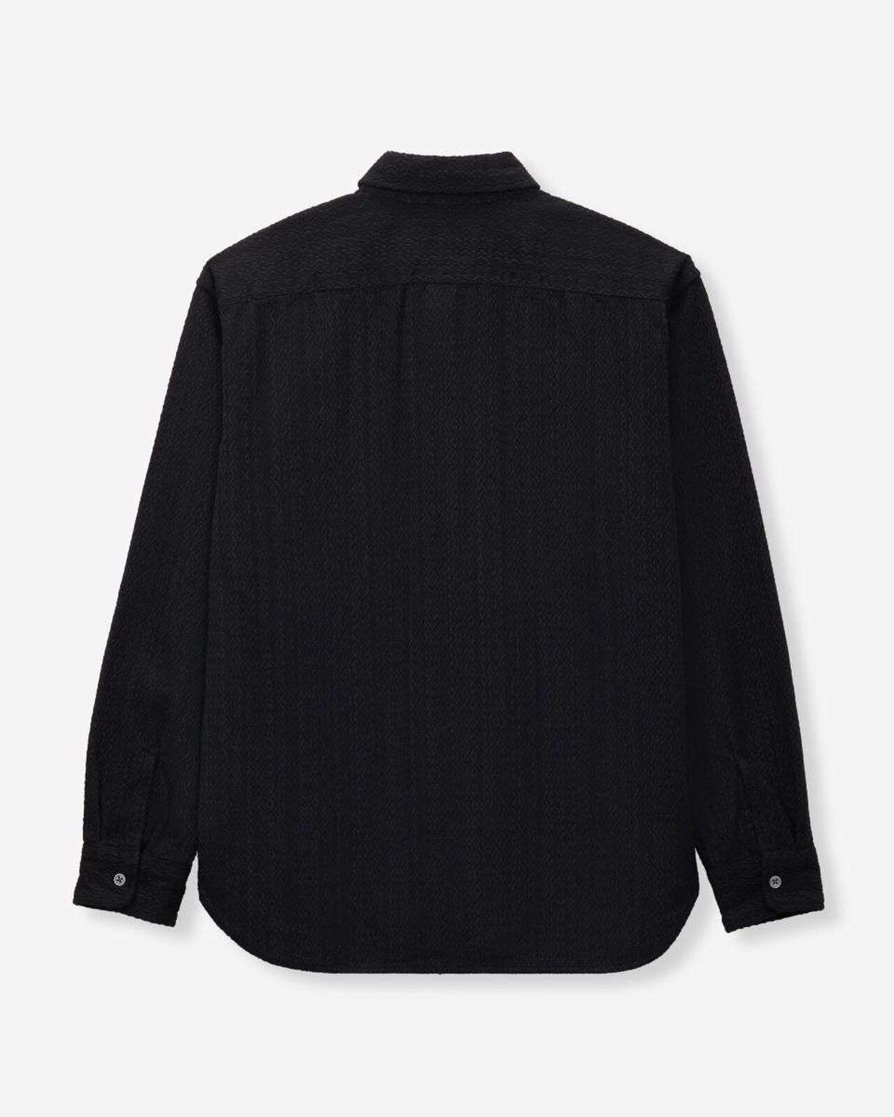 SASHIKO WORK SHIRT,Indigo, large image number 6