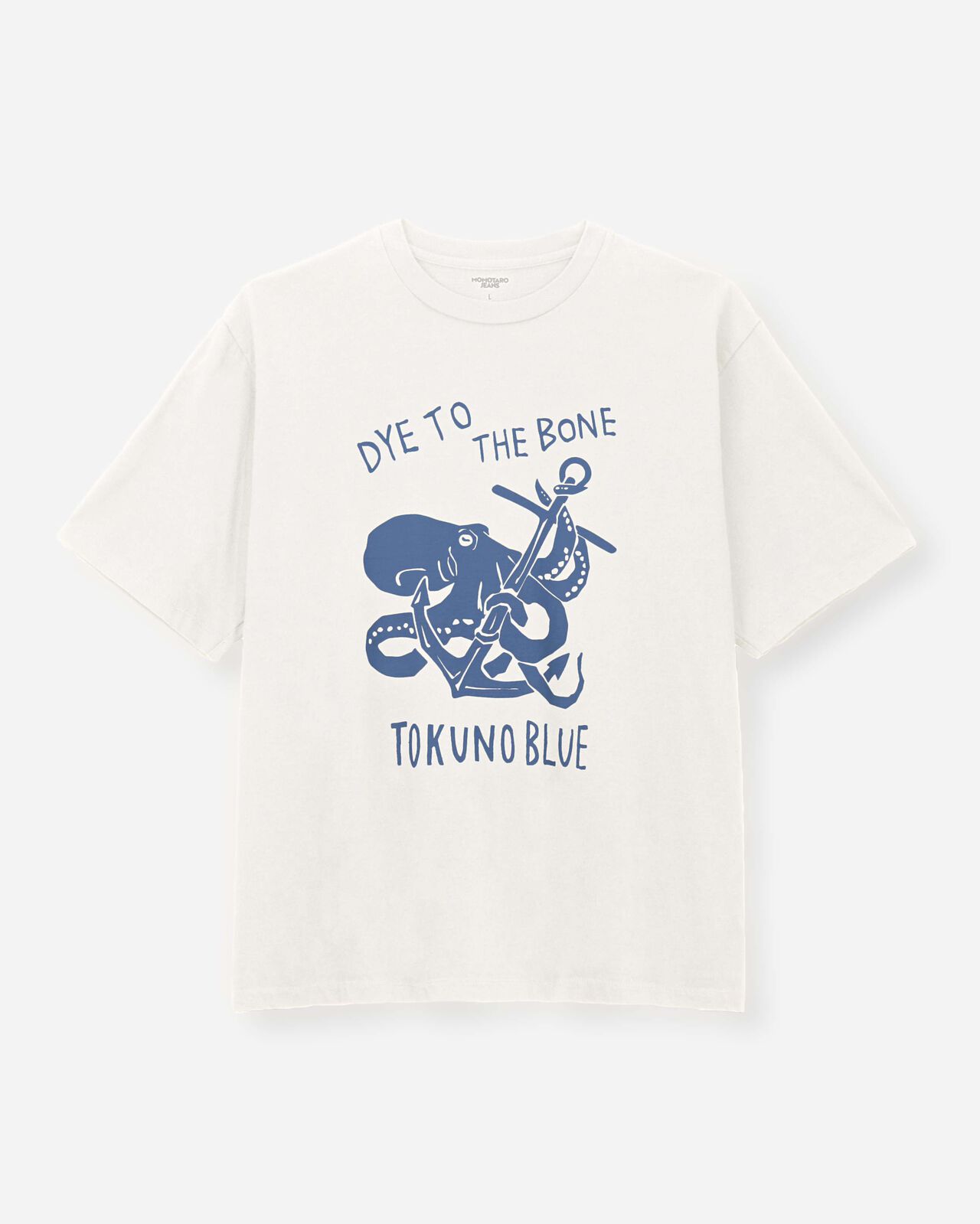 [Mid Feb Release] ZIMBABWE COTTON S/S TEE - OCTOPUS,NAVY, large image number 5