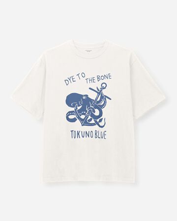 [Mid Feb Release] ZIMBABWE COTTON S/S TEE - OCTOPUS,NAVY, large image number 5