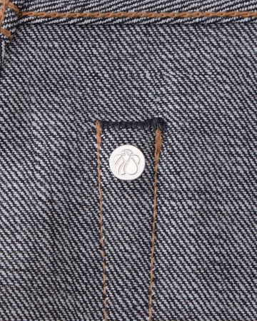 #110 STANDARD STRAIGHT WOMENS 14.7oz ZIPPER FLY,Indigo, large image number 12