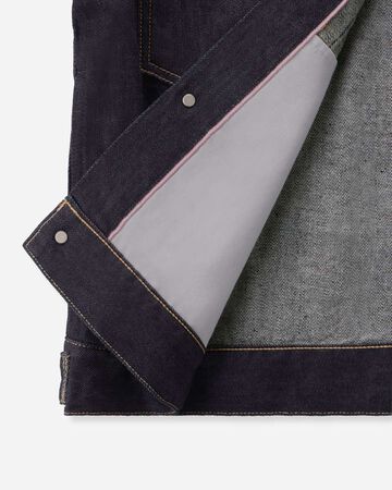 #002 DENIM JACKET - 11oz,Indigo, small image number 10