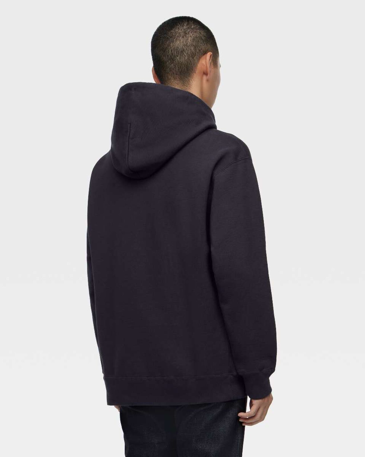 HEAVY TERRY HOODY,NAY, large image number 26