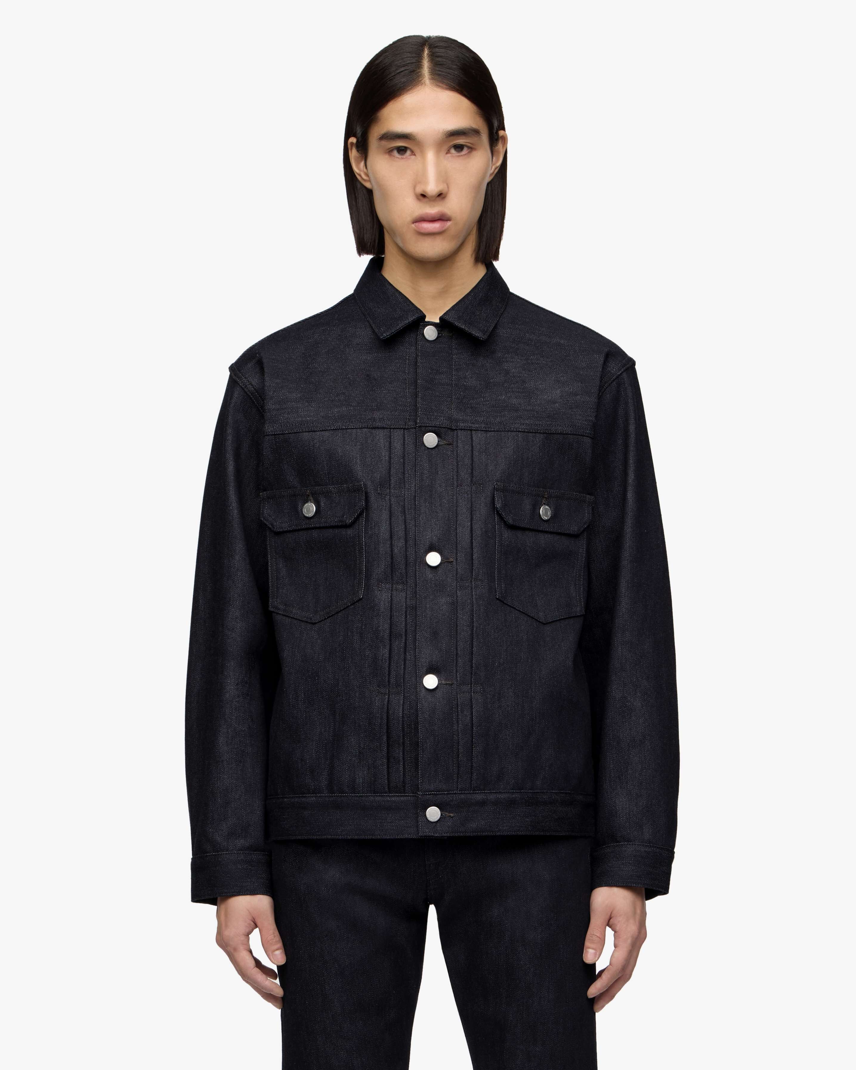 002 CASHMERE DENIM JACKET 13.7oz