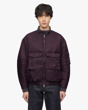 FLIGHT JACKET,Grigio, large image number 10
