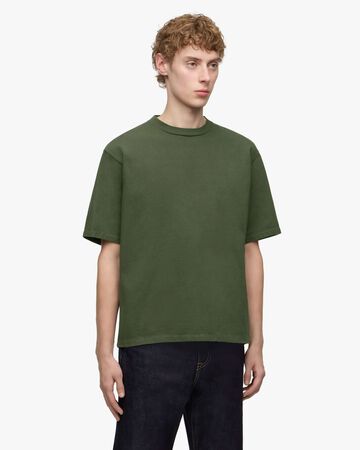 ZIMBABWE COTTON SS TEE-PRODUCT DYE(BODY),NAVY, large image number 2