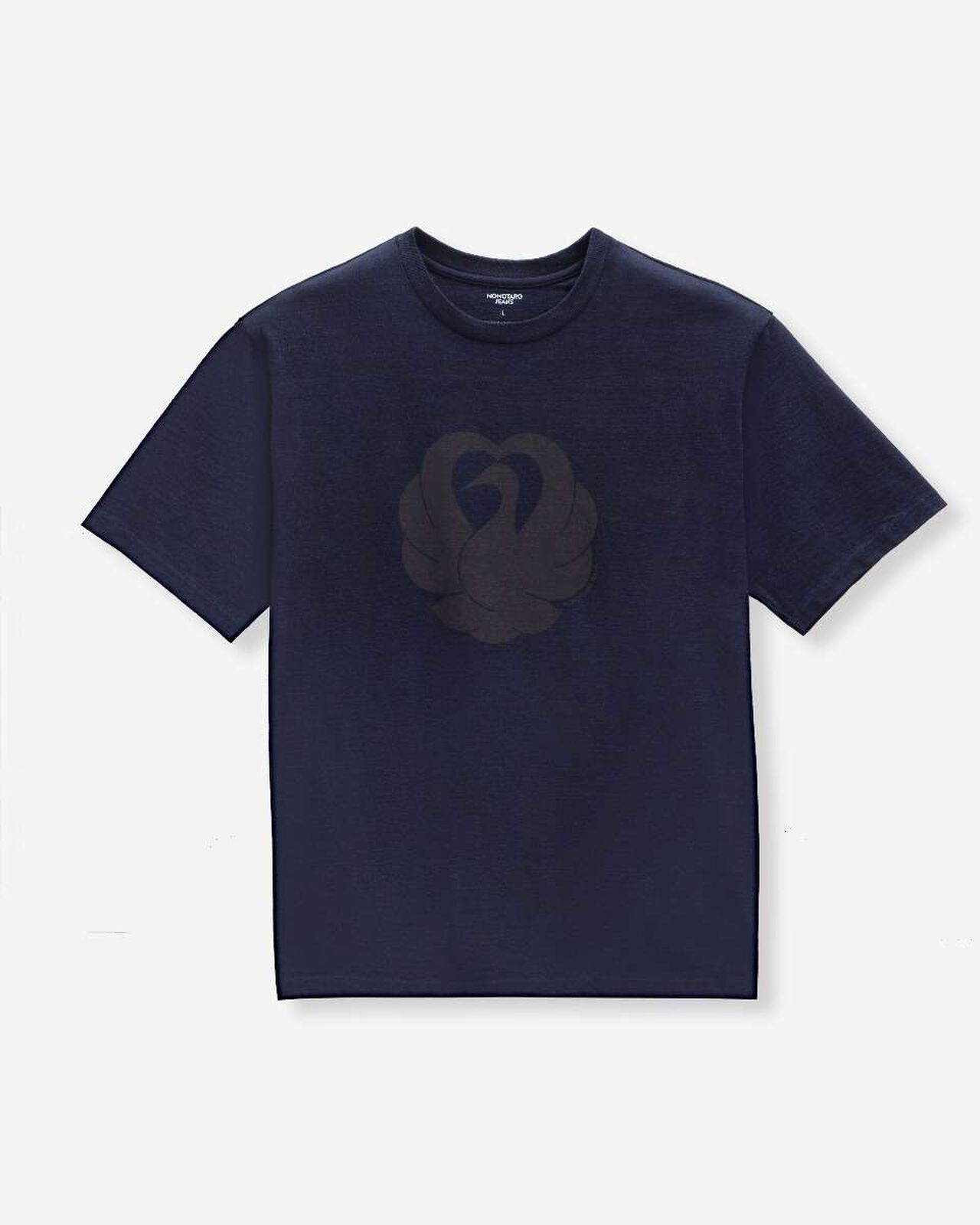 YARN DYED S/S TEE - CRANE,Indigo, large image number 4