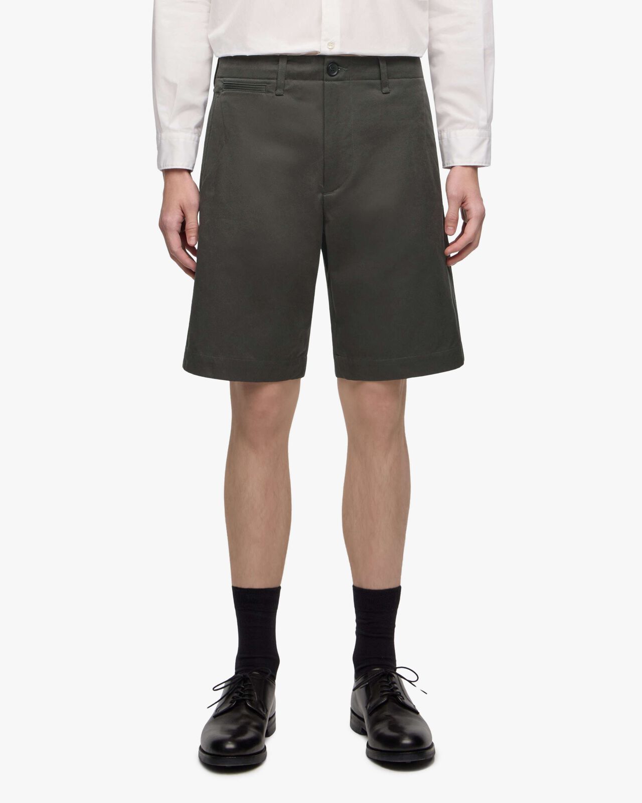 [Mid Feb Release] WESTPOINT SLIM SHORTS-FABRIC DYE,GRN, large image number 8