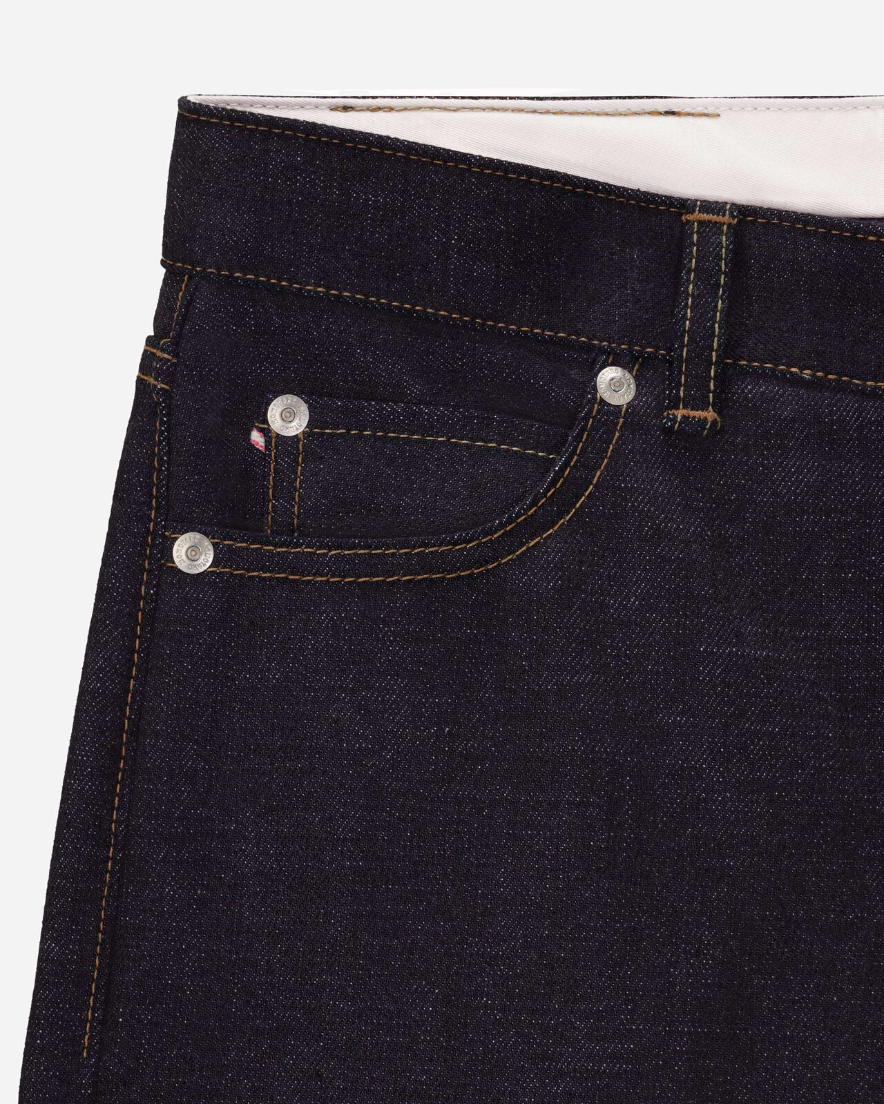 #500  STANDARD NARROW STRAIGHT 14.7oz ZIPPER FLY,Indigo, large image number 13