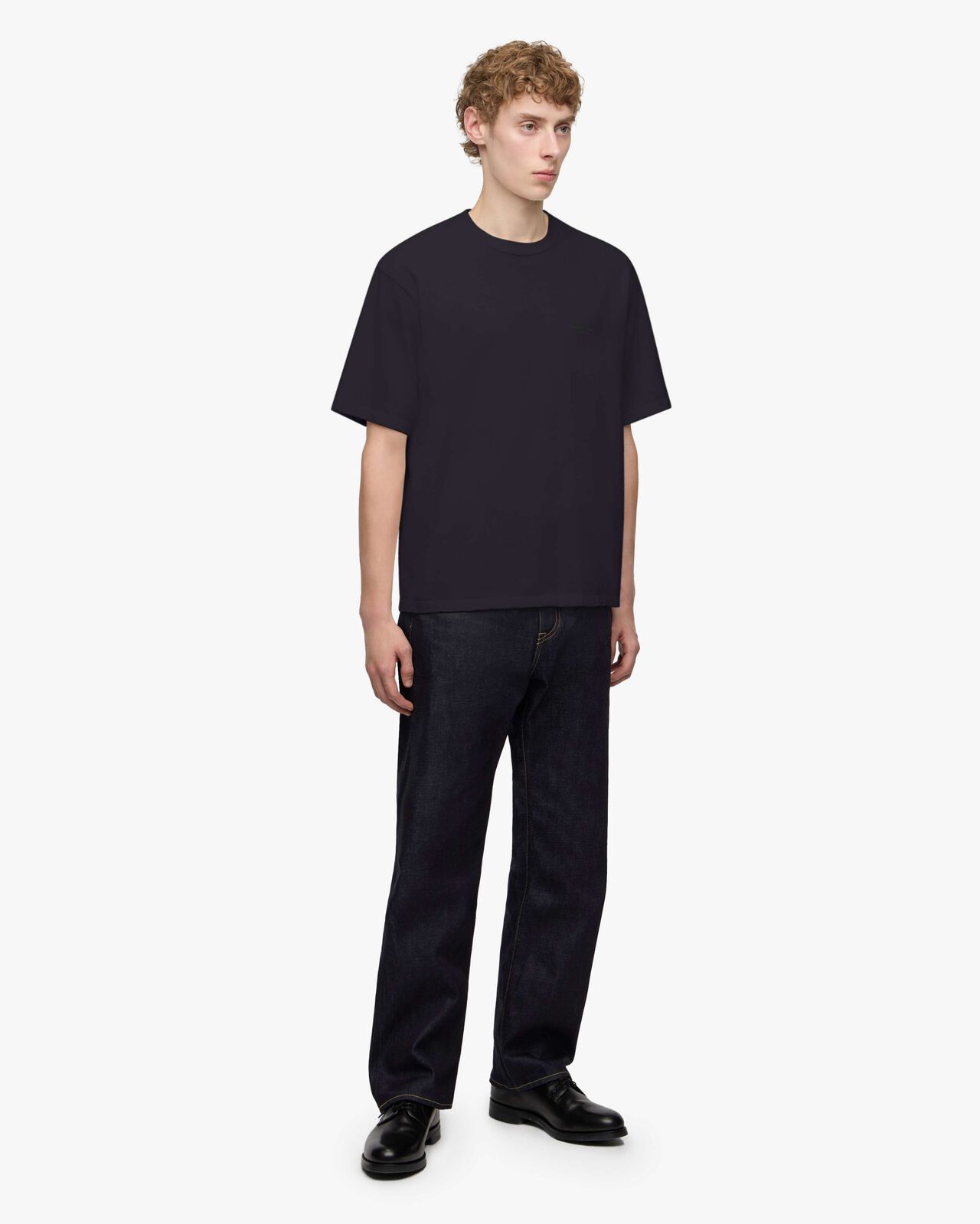 ZIMBABWE COTTON S/S TEE - TOKUNO BLUE,NAVY, large image number 9