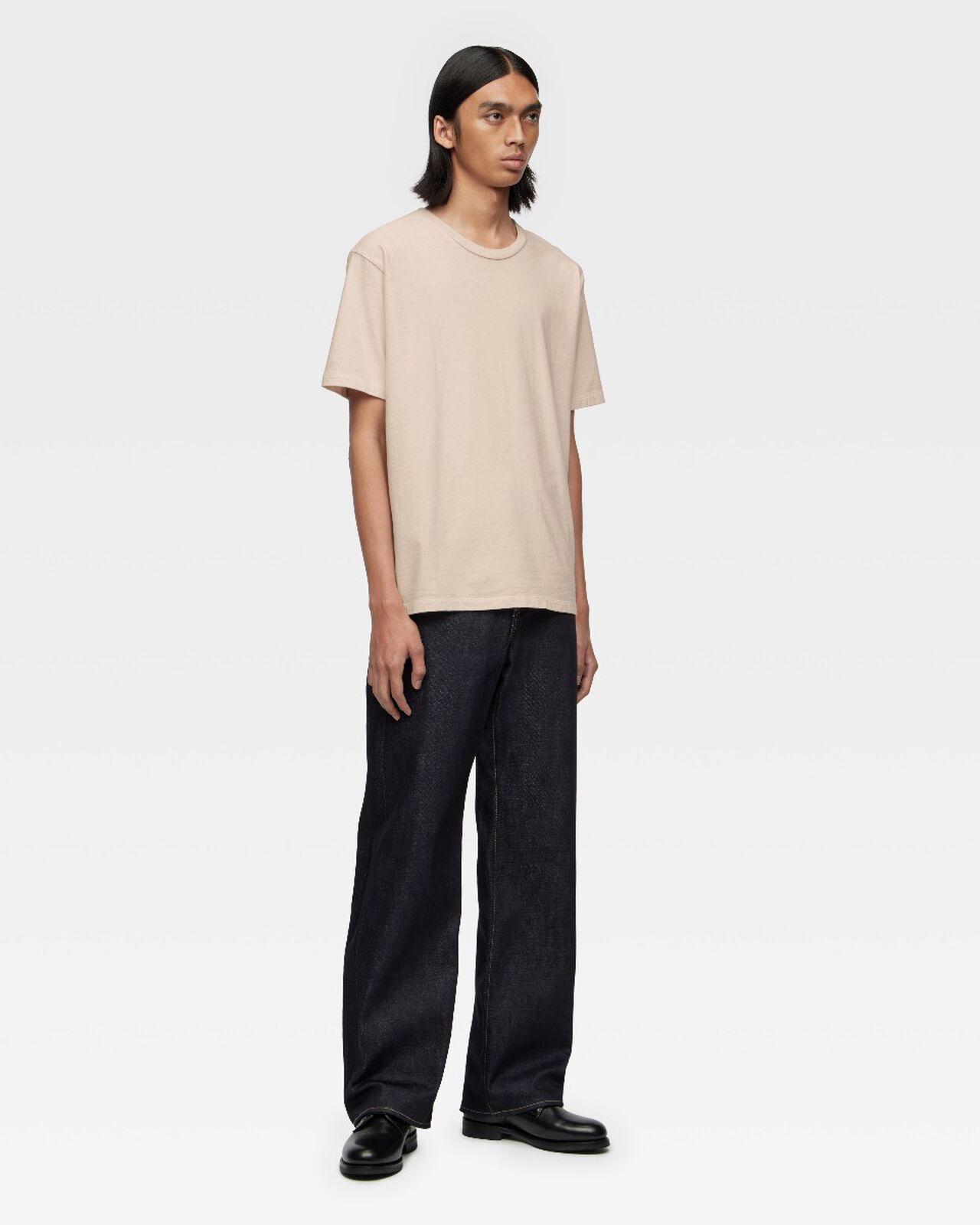SOFT HEAVY OUNCE S/S TEE - SAKURA DYED,PIN, large image number 3