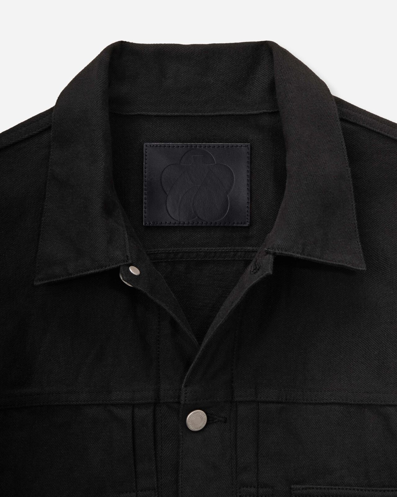 #001 DENIM JACKET - KYOTOMONTSUKI DYED,Noir, large image number 9
