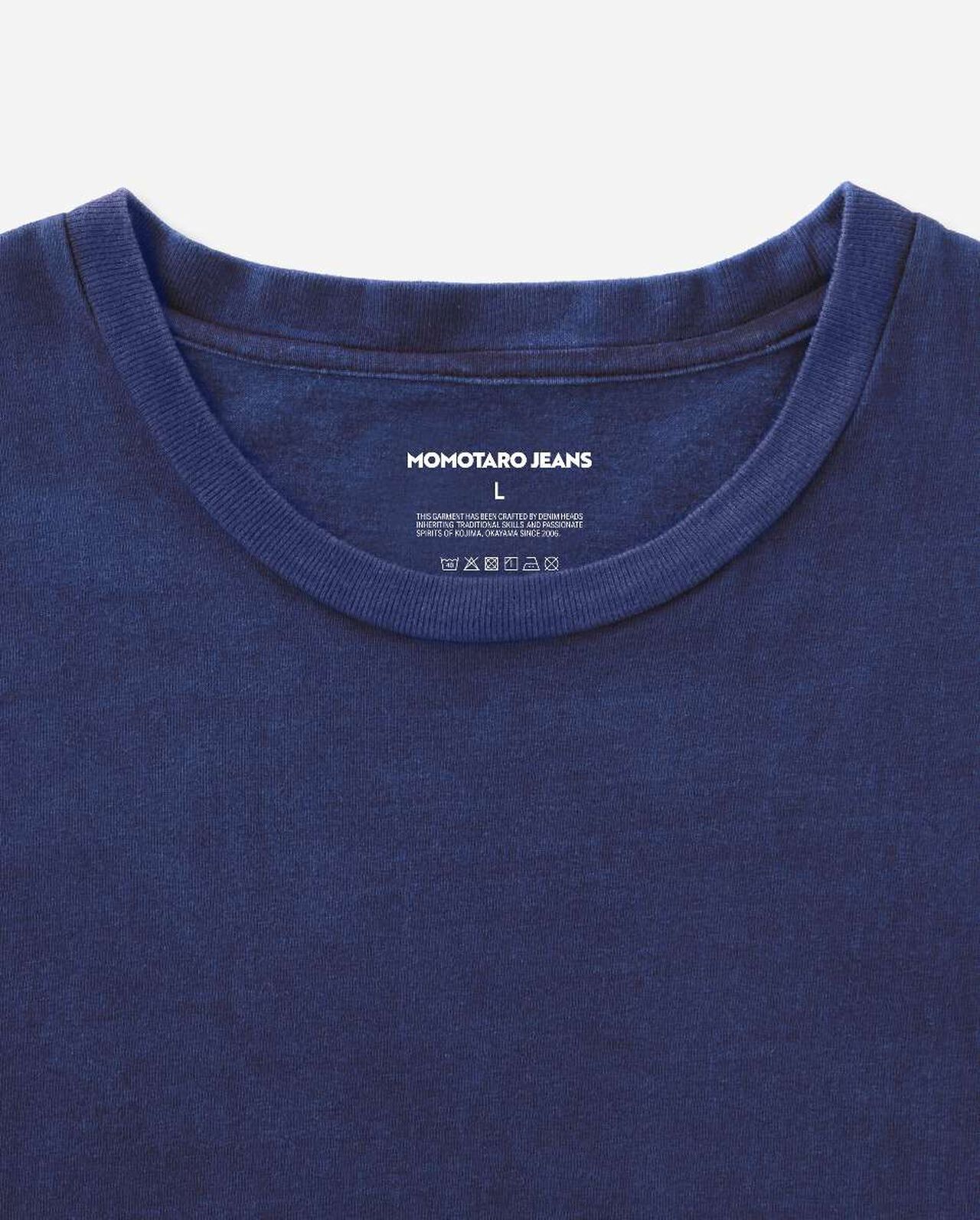 SOFT HEAVY OUNCE S/S TEE - INDIGO,Indigo, large image number 7