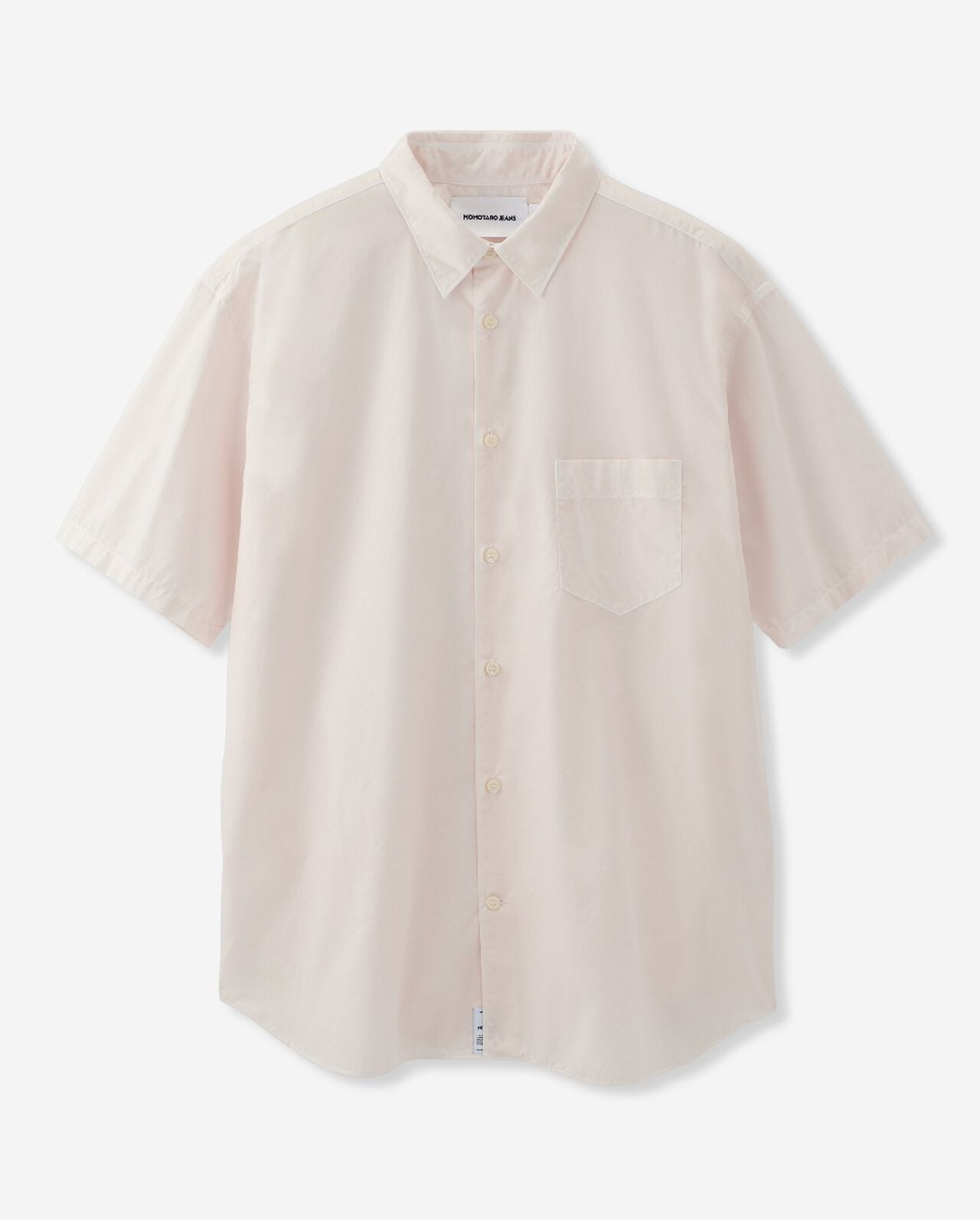 BROAD S/S SHIRT - SAKURA DYED,PIN, large image number 5