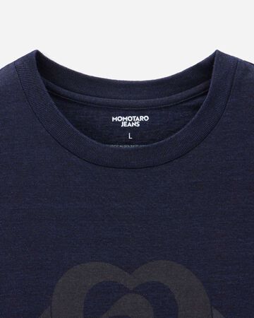 YARN DYED S/S TEE - CRANE,Indigo, small image number 6