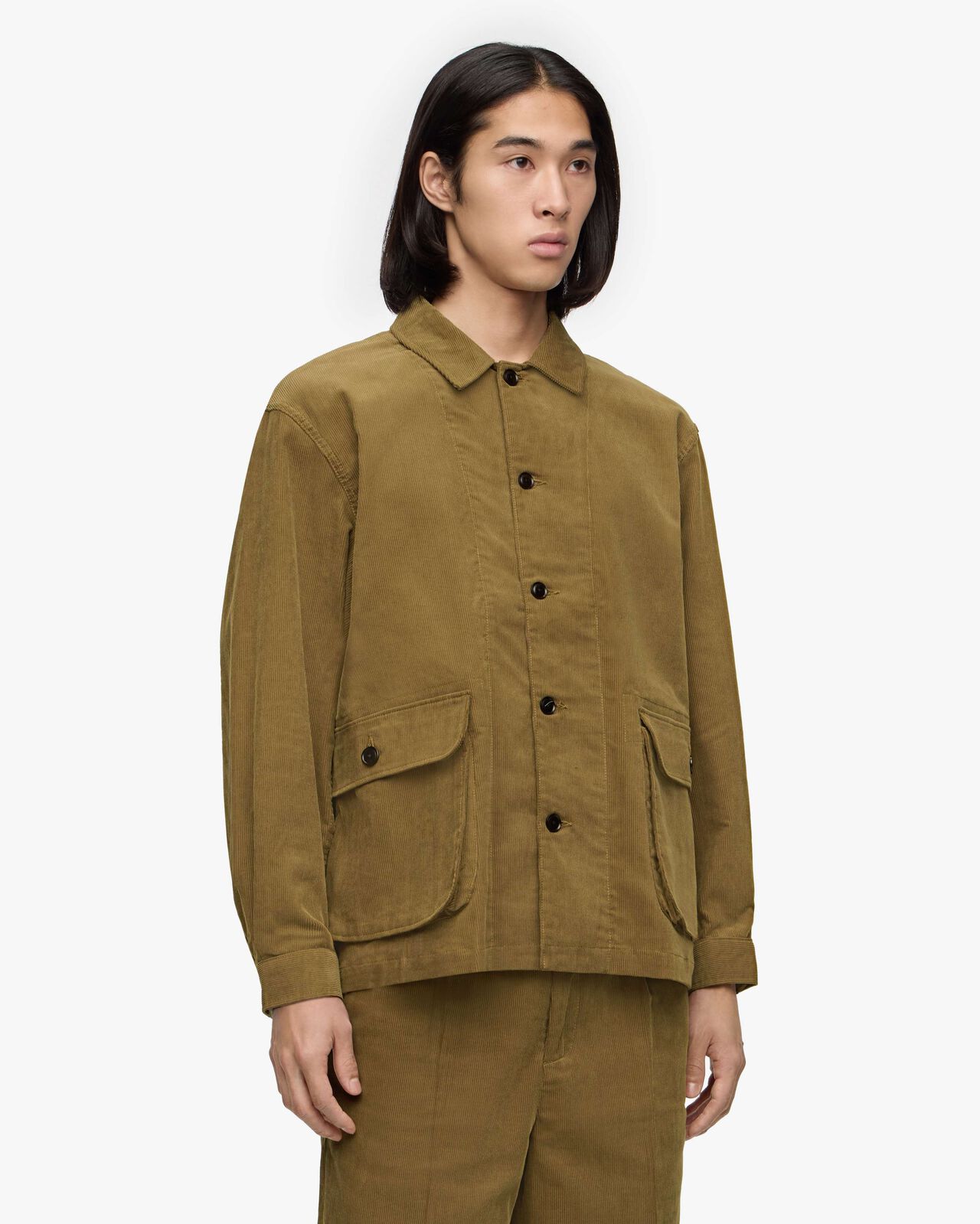 [Mid Feb Release] CORDUROY JACKET,BEG, large image number 1