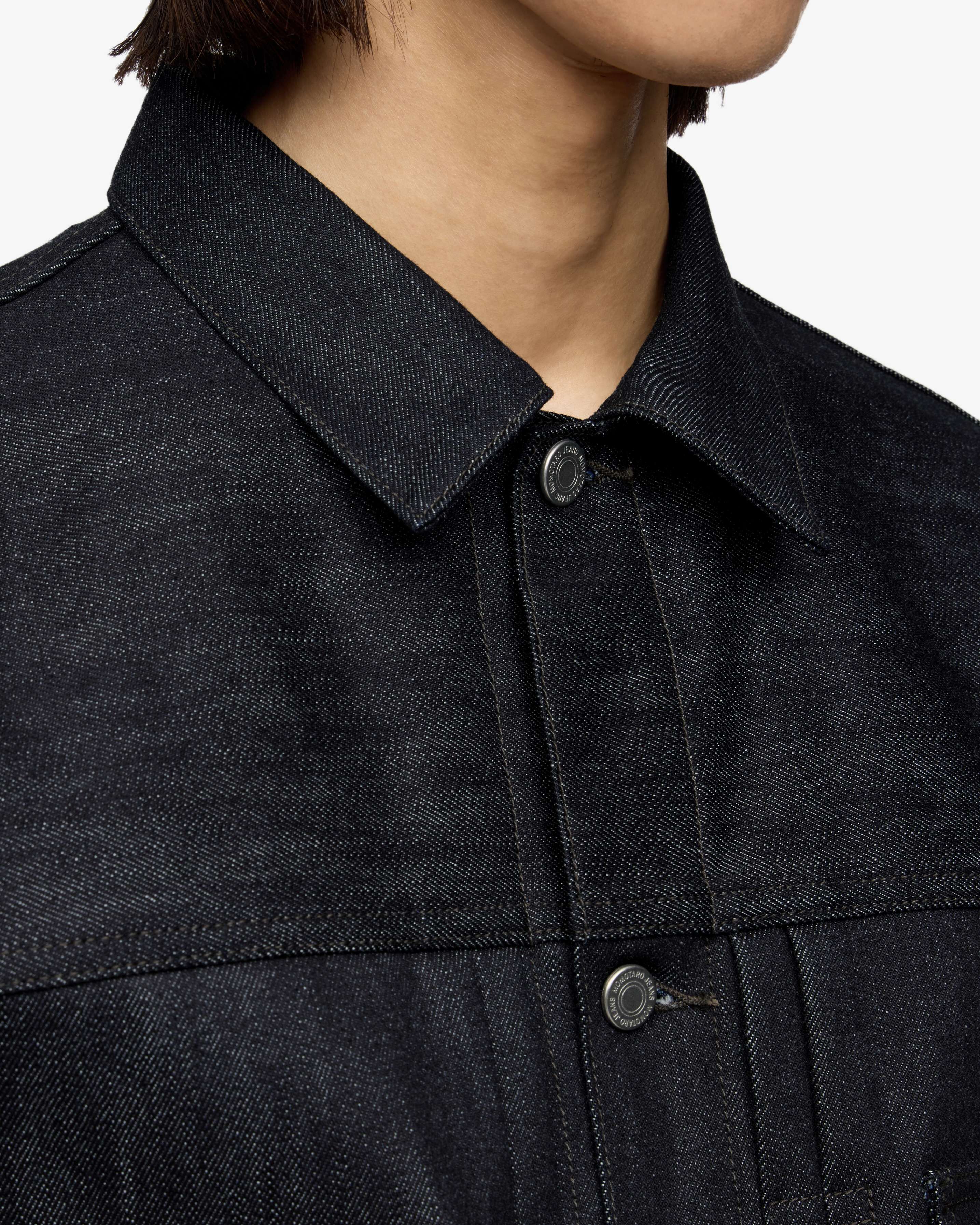 002 CASHMERE DENIM JACKET 13.7oz