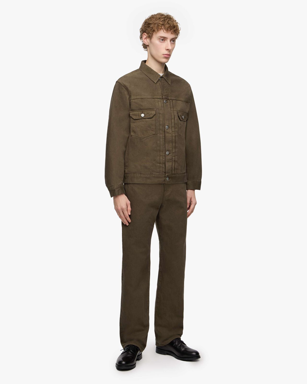 #100 STRAIGHT - MOSS,KHAKI, large image number 3