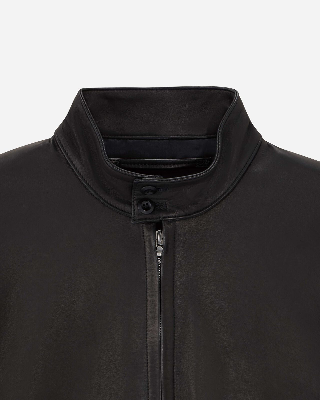 SMOOTH LEATHER JACKET,BLK, large image number 20