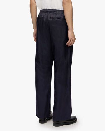 SATIN SOUVENIR PANTS,NAVY, large image number 2