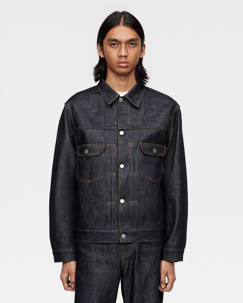 H BEAUTY&YOUTH DENIM CPO JACKET S ブラック H BEAUTY&YOUTH UNITED ARROWS（エイチビューティーアンドユース