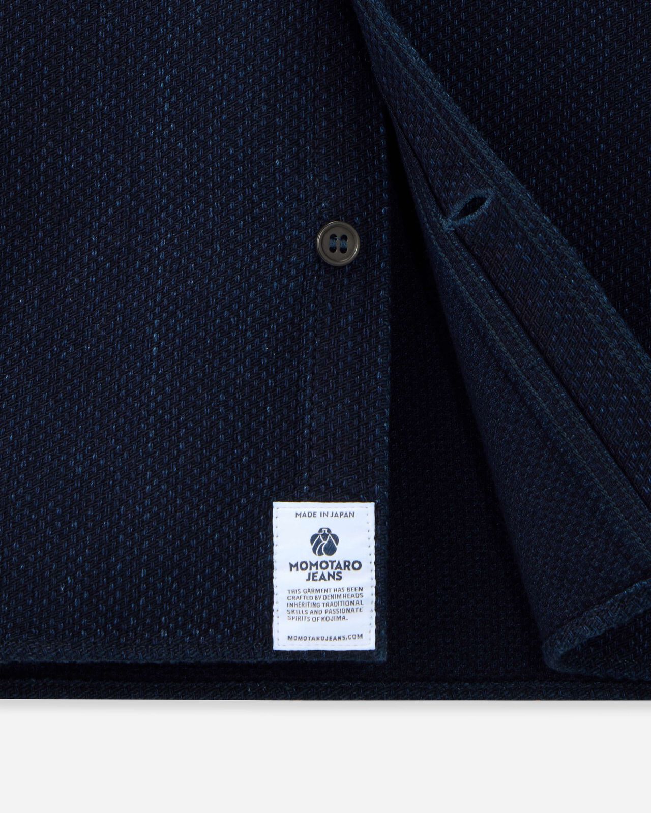 SASHIKO WORK SHIRT,Indigo, large image number 8