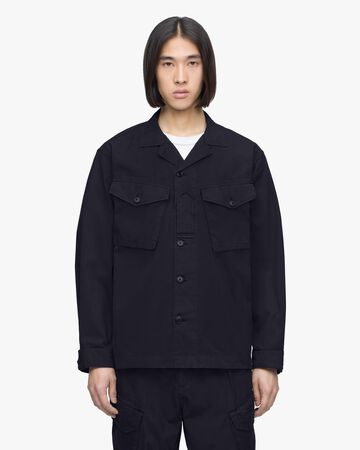 CO×SI L/S SHIRT,Indigo, large image number 0