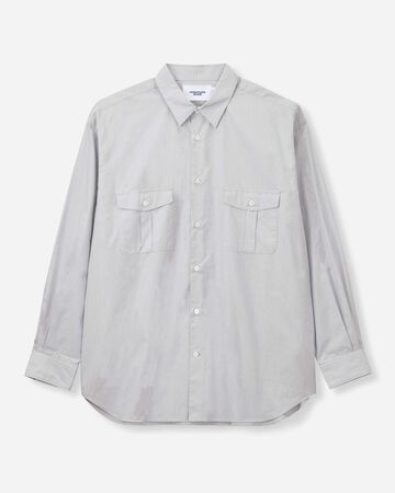BROAD STRIPE L/S SHIRTS,GRY, large image number 13