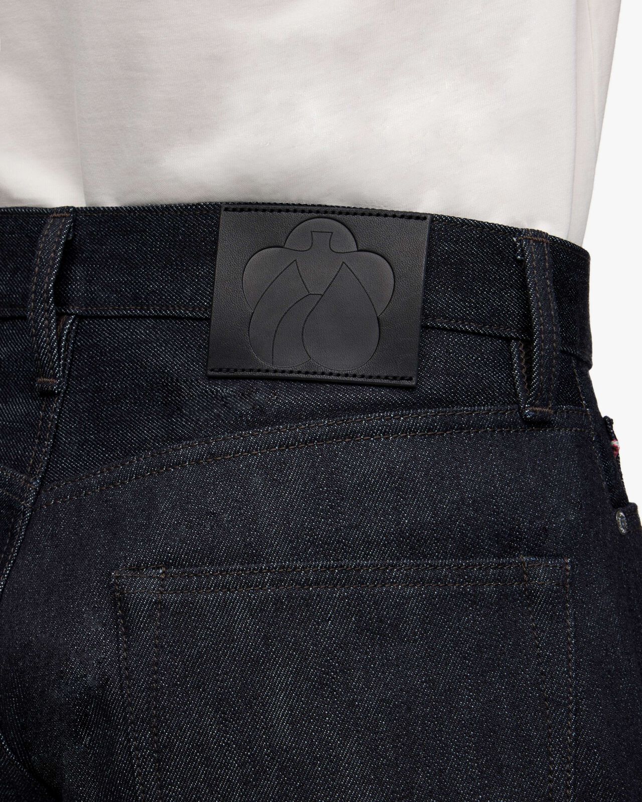 #300 CASHMERE SLIM 13.7oz ZIPPER FLY,Indigo, large image number 8