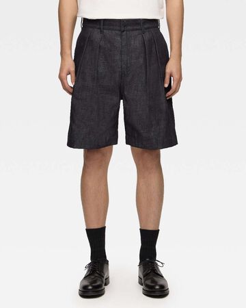 DENIM WIDE SHORTS,Indigo, small image number 0
