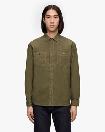 [Late Mar Release] LINEN L/S SHIRT,BLK, large image number 0