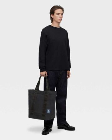 KONBU NYLON TOTE BAG,BLK, small image number 4