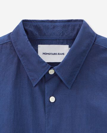 BROAD S/S SHIRT - NATURAL INDIGO,DID, small image number 8