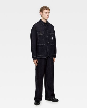 DENIM PAINTER PANTS,Indigo, small image number 3