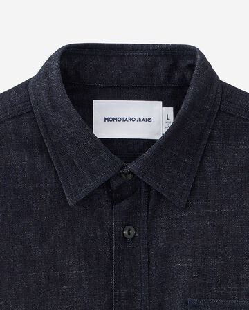 TRIPLE STITCH L/S DENIM SHIRT,Indigo, small image number 8