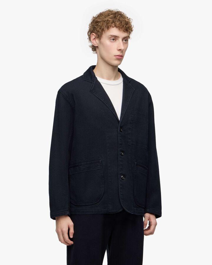 [Late Mar Release] SASHIKO TAILORED JACKET-OVERDYE,, medium